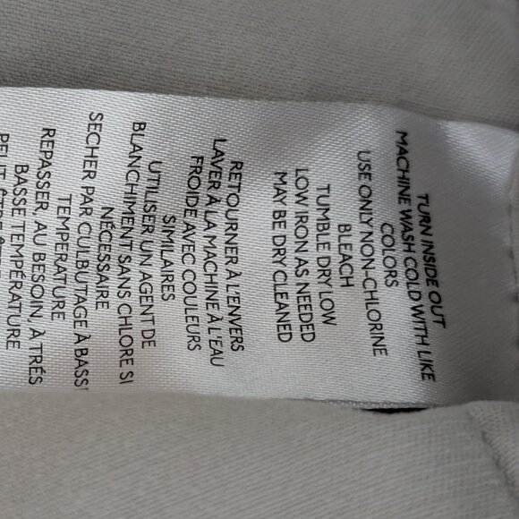 Maeve fun embroidered pant bottom stone/bone ankle pant (20W) - Picture 3 of 16